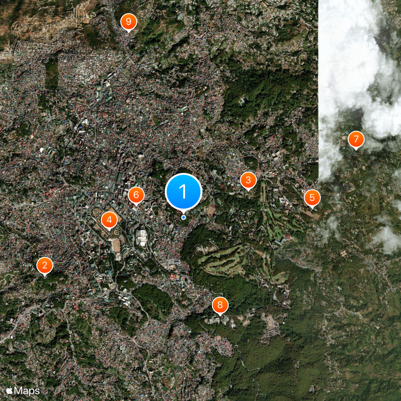 Laperal White House Mapa