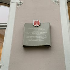 Stadttafel Gottfried Benn