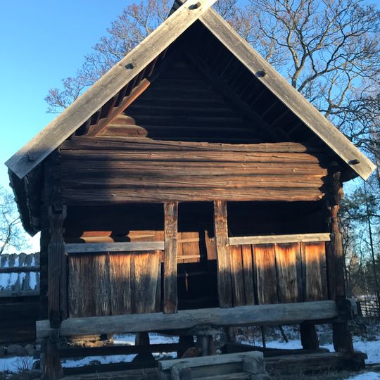 Stolpbod, Älvrosgården, Skansen