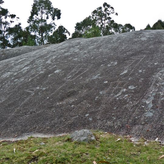 Grabado Rupestre Monte Galiñeiro