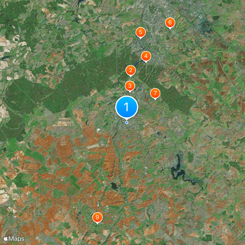 Shchyokino , Tula Oblast Map