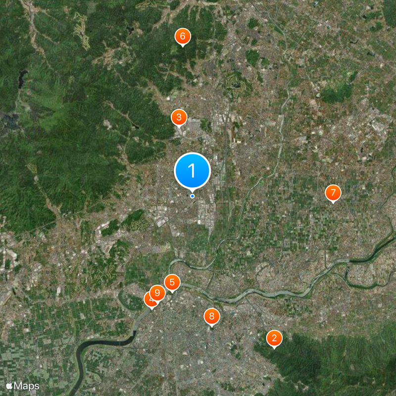 Tosu Station Map