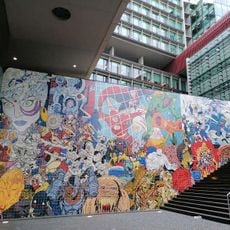 Mural de Super-Heróis