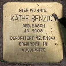 Stolperstein en memoria de Käthe Benzion