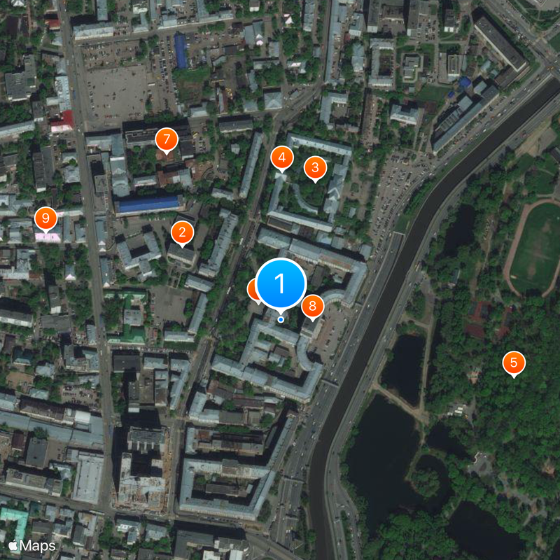 Bauman Moscow State Technical University Map