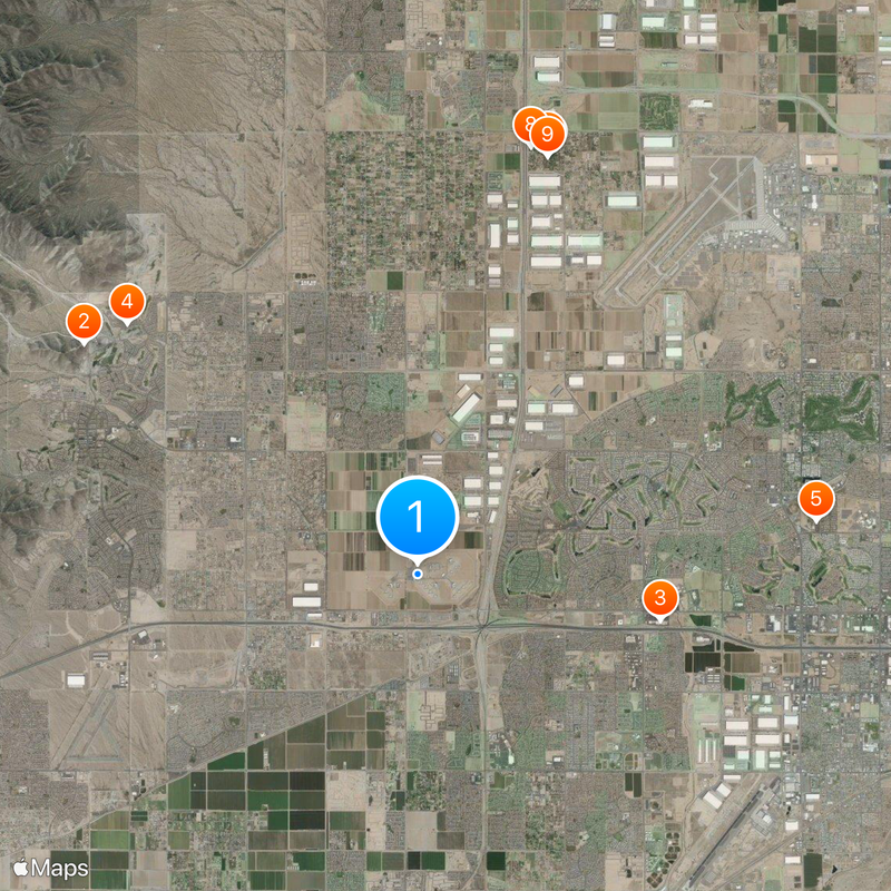 Arizona State Prison Complex – Perryville Map