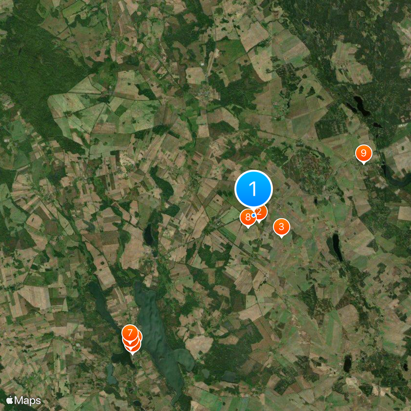 The Battlefield of Grunwald 1410 Map