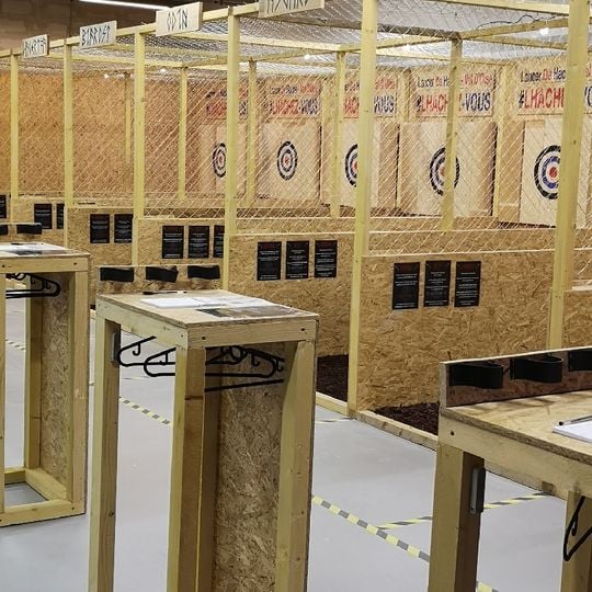 Lancer de hache Val D'Oise L'HACHEZ-VOUS