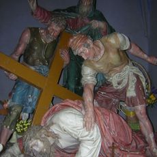 Kaplica VII (Pan Jezus upada pod Krzyżem po raz drugi) w Głotowie