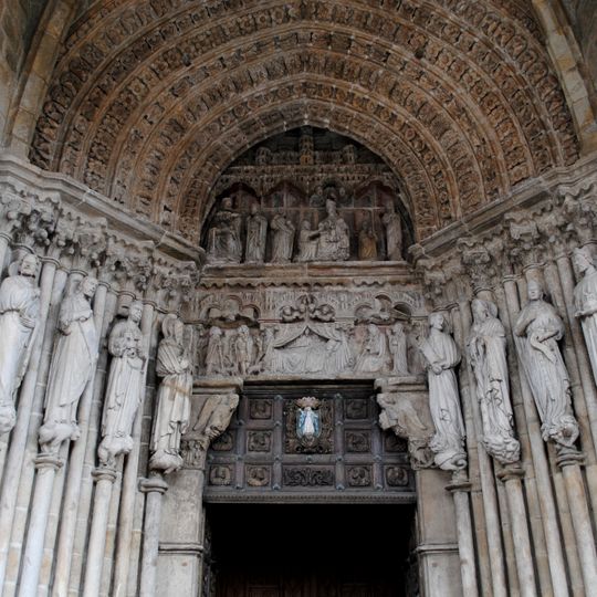 West Portal of Cathedral of Tui