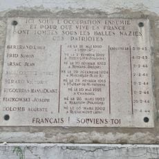 Commemorative plaque