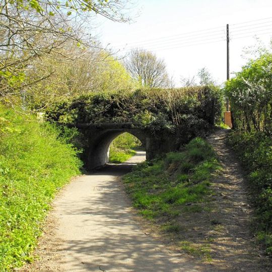 Canal Bridge at Llanllwchaiarn,B4568, Llanllwchaiarn
