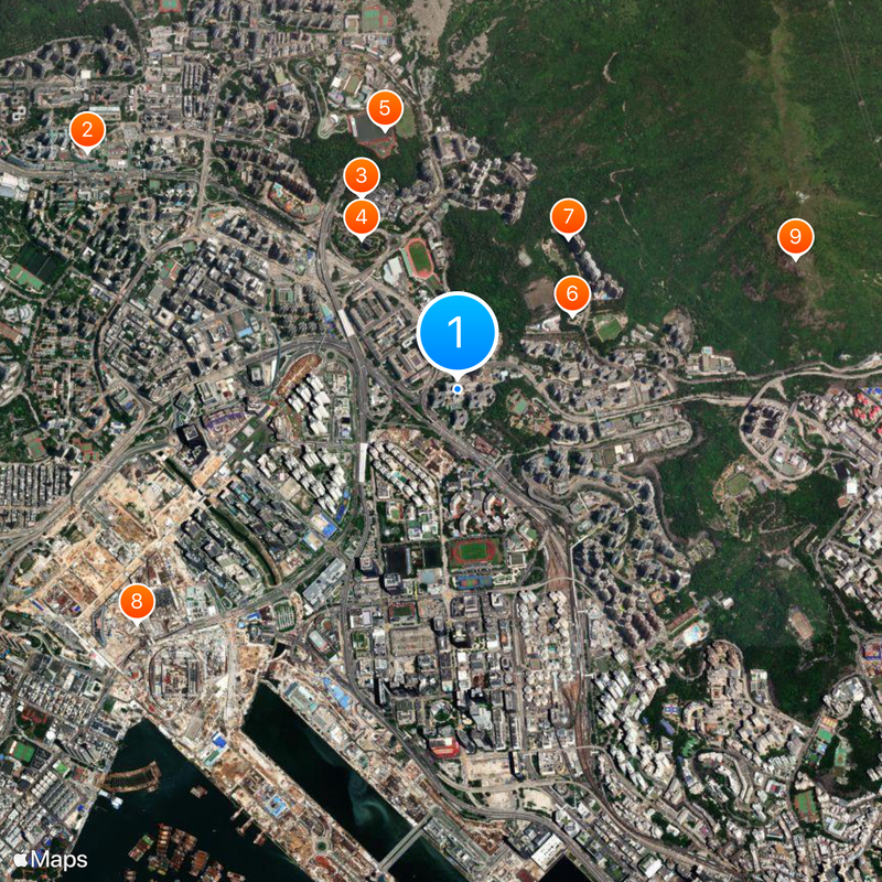 Ping Shek Estate Map