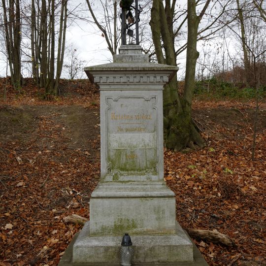 Wayside cross in Jilešovice