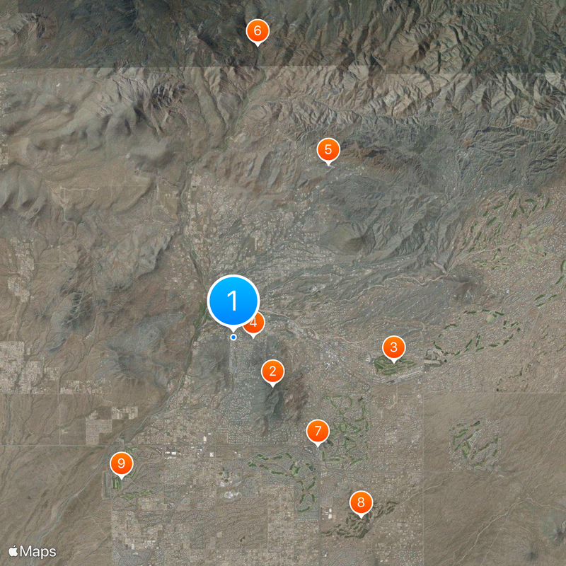 Cave Creek Map