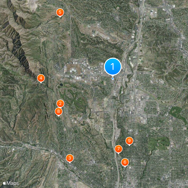 Colorado Technical University Map