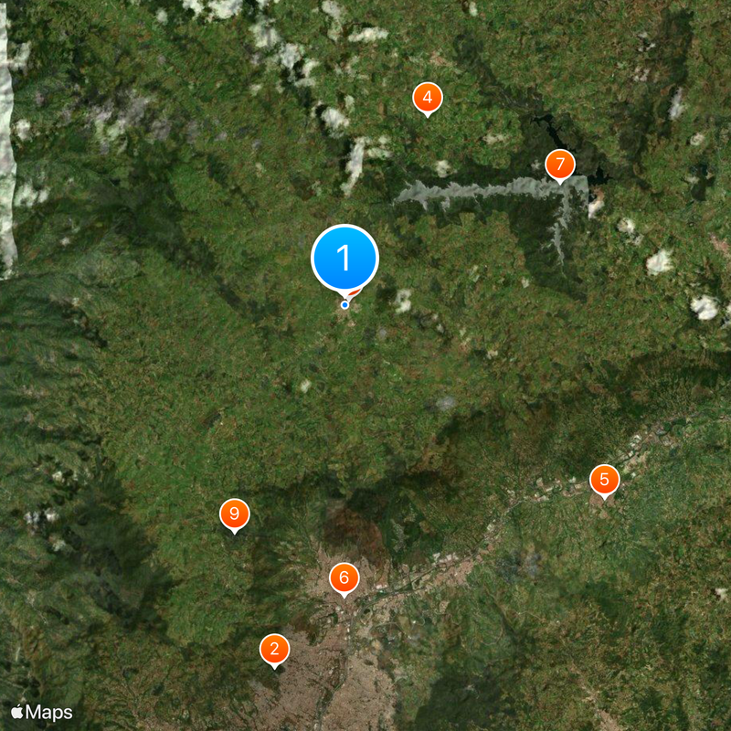 San Pedro de los Milagros Map