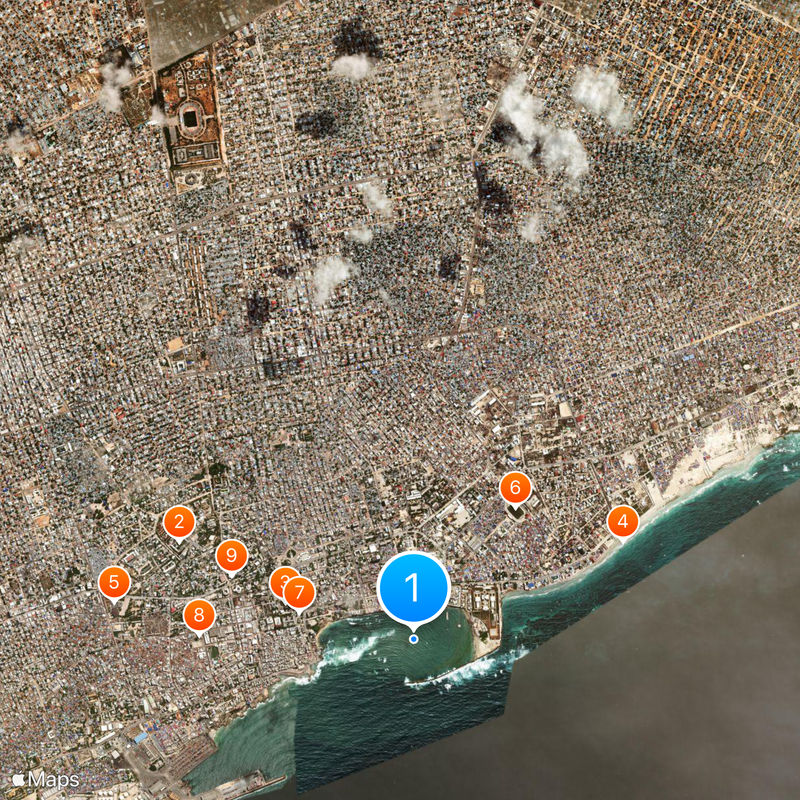 Federal Government of Somalia Map