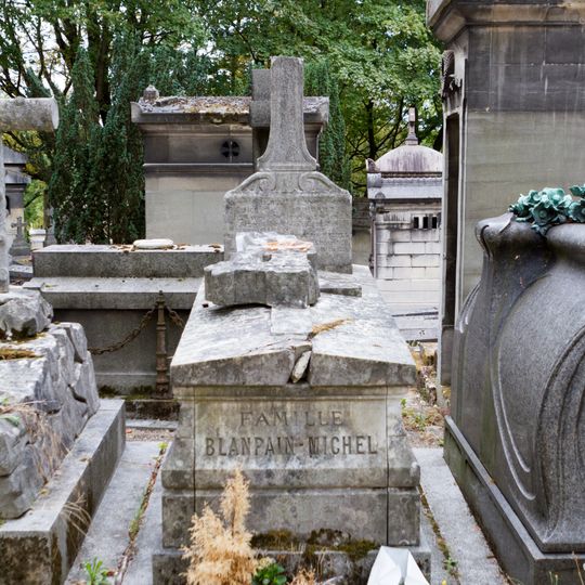 Grave of Blanpain-Michel