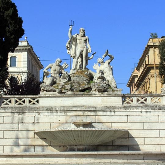 Fontana del Nettuno, Piazza del Popolo