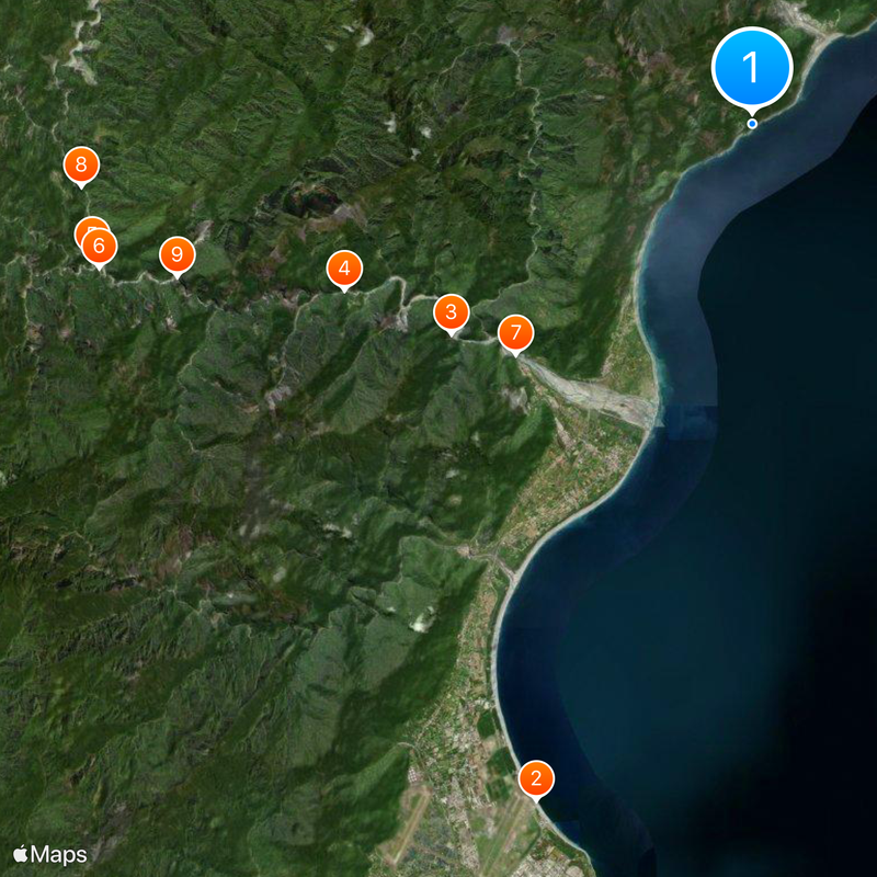 Chingshui Cliff Carte