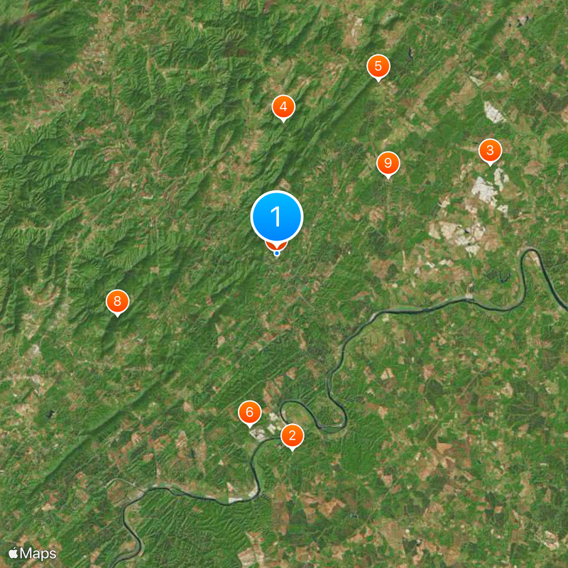 Schuyler Map