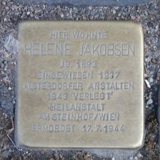 Stolperstein dedicated to Helene Jakobsen