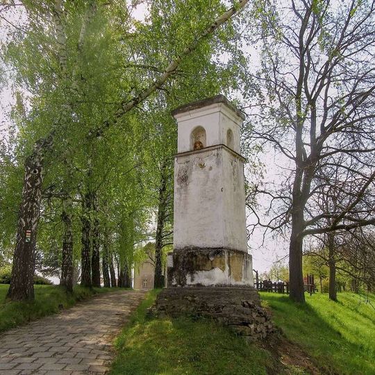 Boží muka v Náměšti na Hané u nádraží