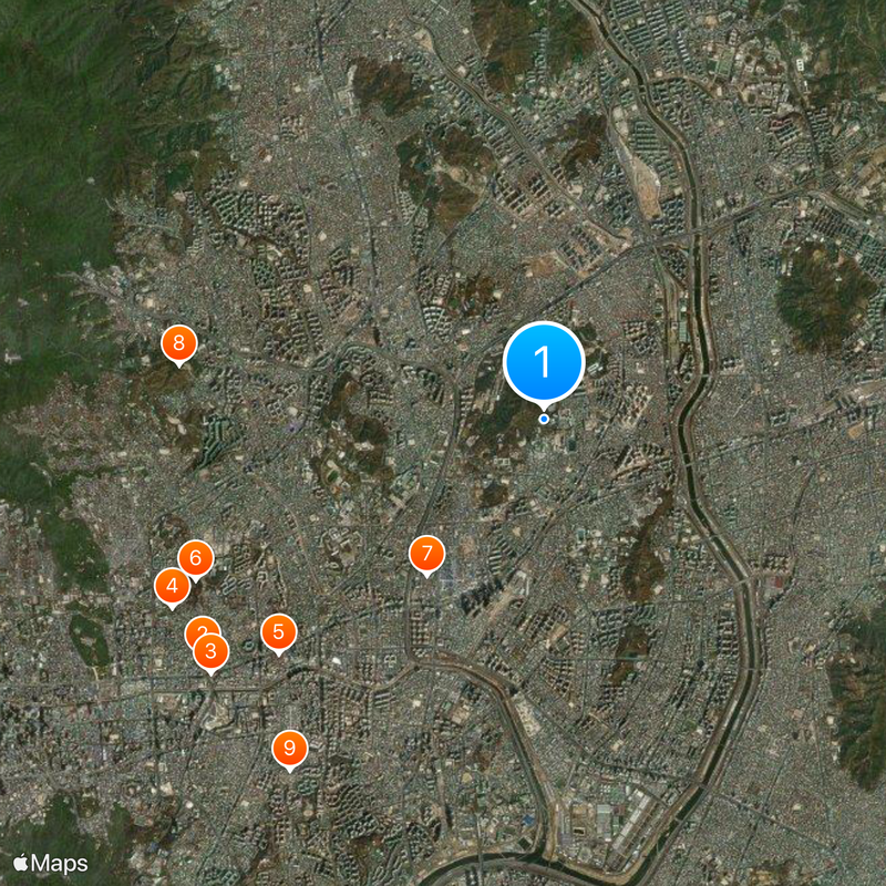 Kyung Hee University Map
