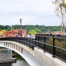 Mohawk Valley Gateway Overlook pedestrian bridge