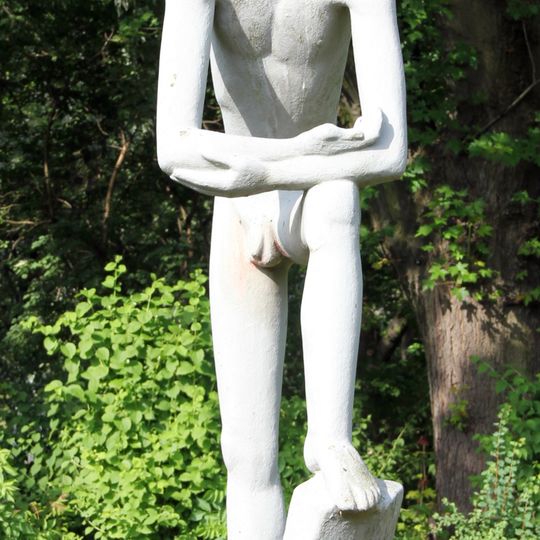 Stehender nackter Jüngling