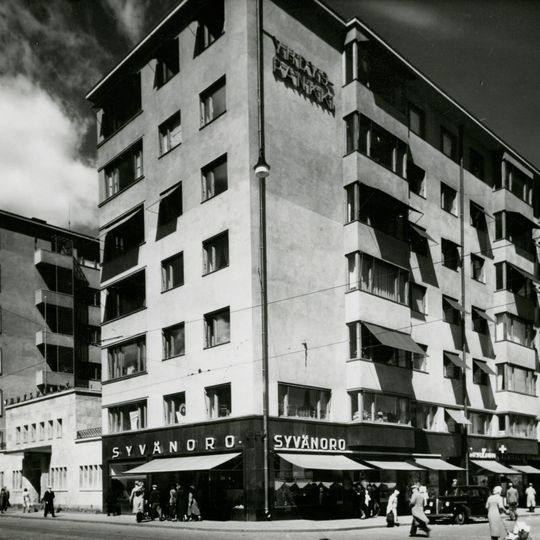 Kulma company houses, Lenin Prospekt, 20 in Vyborg‎