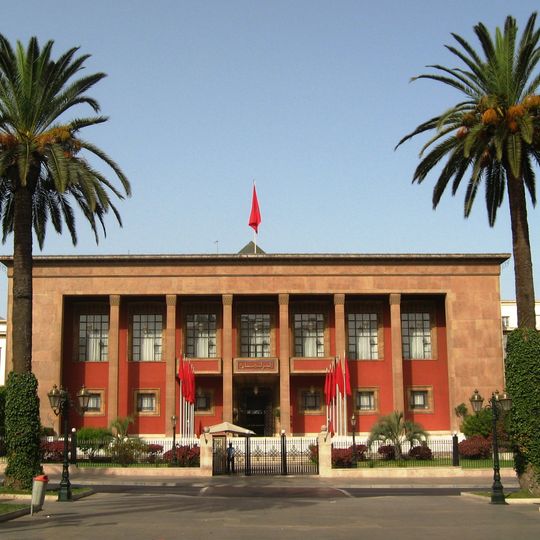 Siège du parlement marocain