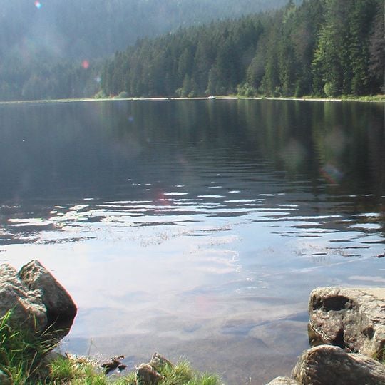 Großer Arbersee und Arberseewand
