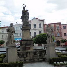 Sculptural Group of Virgin Mary