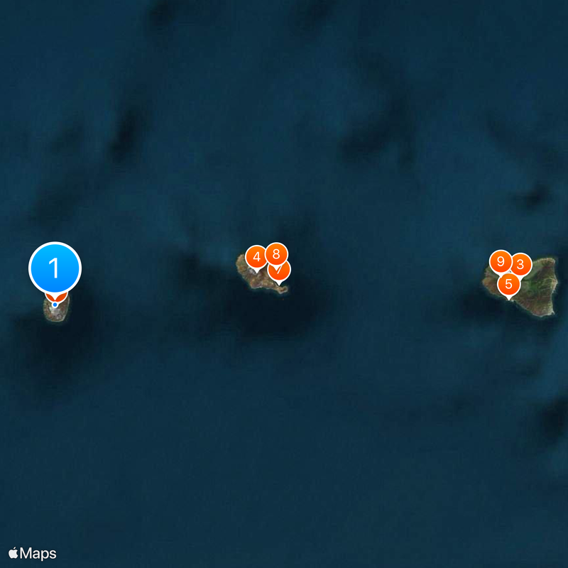 Alicudi Map