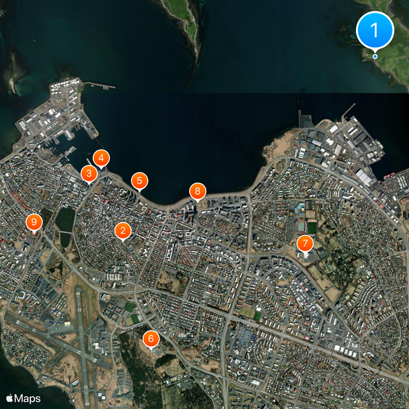 Imagine Peace Tower Mappa