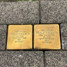 Stolperstein dedicated to Thekla Wallach