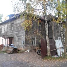 Здание народной школы, построенной на средства поэта А.Н. Майкова (Сиверский)