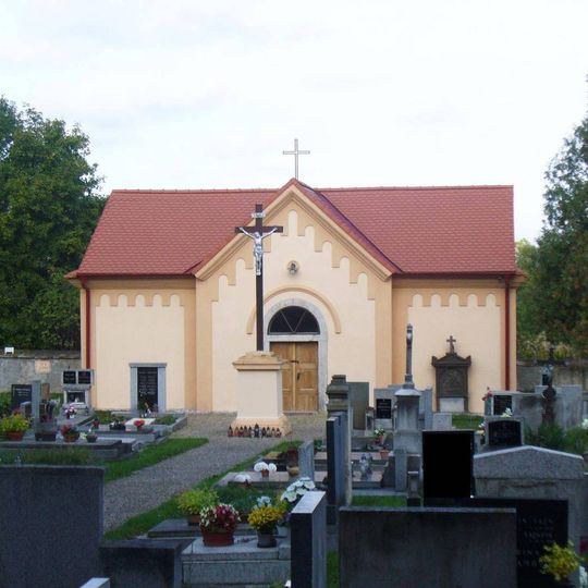 Kaple svatého Václava na hřbitově v Kojeticích