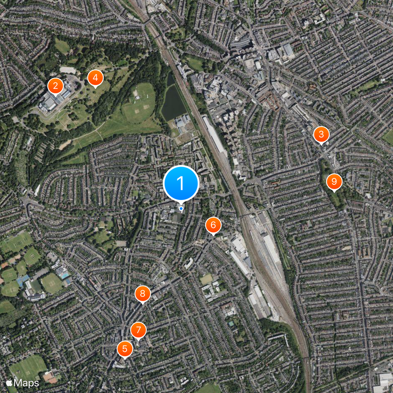 Hornsey Map