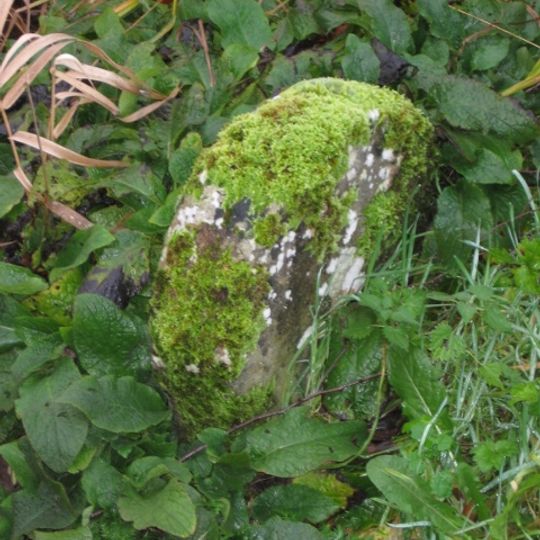 Boundary Stone To West Of Roadbridge Over Mill Beck