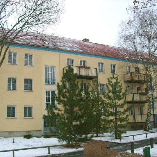 Mehrfamilienhaus der Wohnanlage Westrandbebauung Theodor-Körner-Straße 2e, 2f