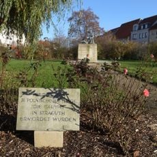 Gedenktafel für 72 ermordete polnische Häftlinge