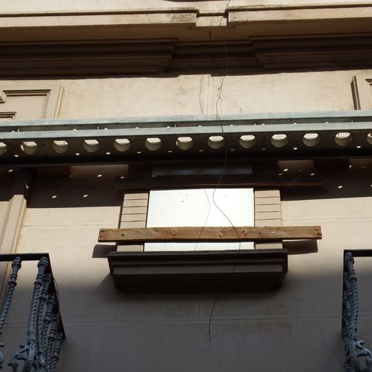 Ceramic panel of Saint Thomas Aquinas