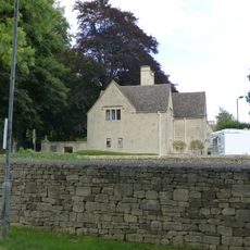 Lodge to Gyde House with gatepiers