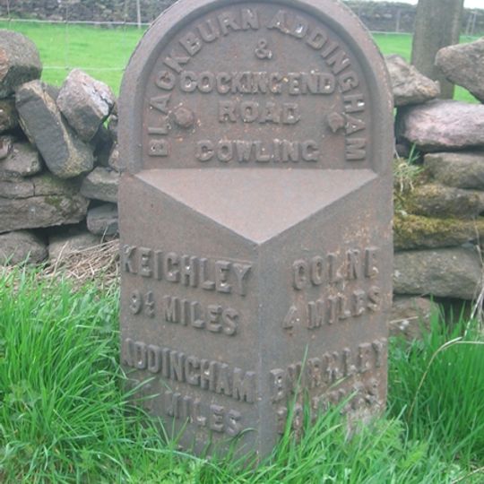 Milestone, ExYW Colne Road/Keighley Road