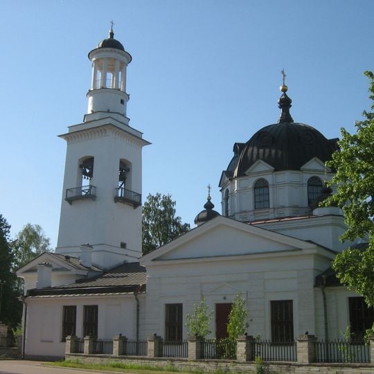 St. Alexander Nevsky church in Ust-Izhora