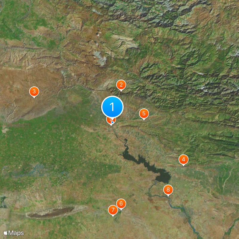 Fronteira Síria-Turquia Mapa