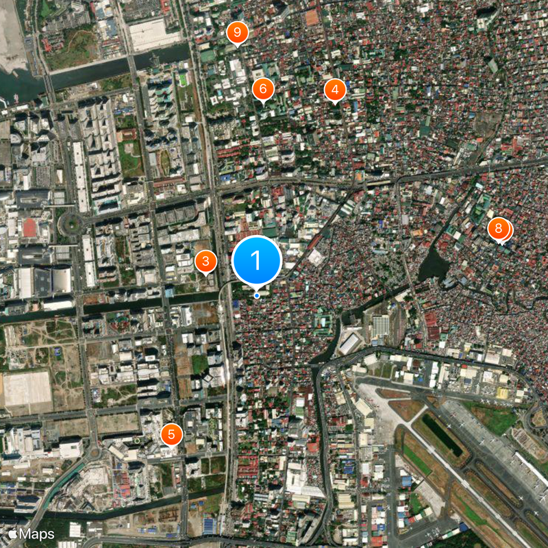 Baclaran Church Map